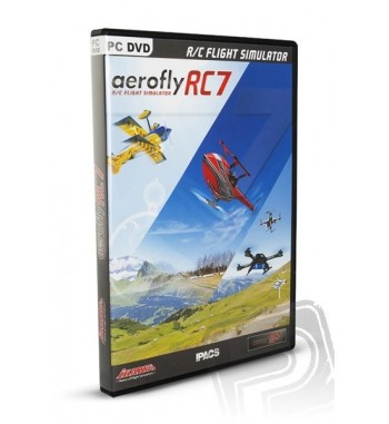 Simulador de vuelvo AEROFLYRC7 PROFESIONAL en DVD