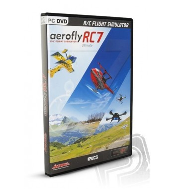 Simulador de vuelo AEROFLYRC7 ULTIMATE en DVD