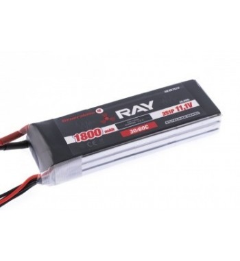 Bateria LiPo RAY 1800 mAh 11.1v 30/60C Air Pack