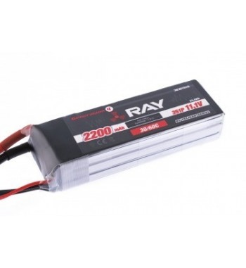 Bateria LiPo RAY 2200 mAh 7.4v 30/60C Air Pack