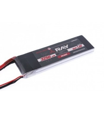 Bateria LiPo RAY 3250 mAh 7.4v 30/60C Air Pack
