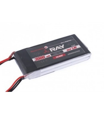 Bateria LiPo RAY 3000 mAh 7.4v 30/60C Air Pack