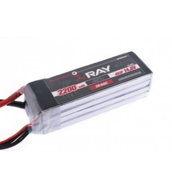 Bateria LiPo RAY 2200 mAh 14.8v 30/60C RX