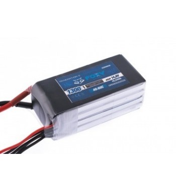 Bateria LiPo FOXY 1300 mAh 14.8v 40/80C 19.24Wh Air Pack