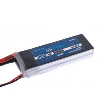 Bateria LiPo FOXY 1800 mAh 7.4v 40/80C 13.2Wh Air Pack