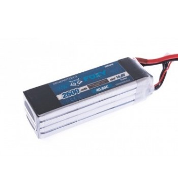 Bateria LiPo FOXY 2600 mAh 14.8v 40/80C 38.5Wh Air Pack
