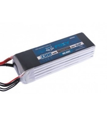 Bateria LiPo FOXY 3300 mAh 18.5v 40/80C 61.1Wh Air Pack