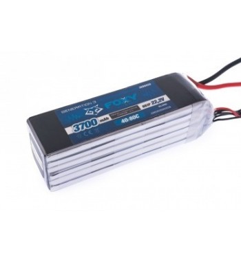 Bateria LiPo FOXY 3700 mAh 22.2v 40/80C 82.14Wh Air Pack