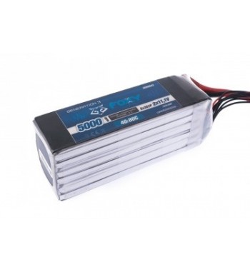 Bateria LiPo FOXY 5000 mAh 22.2v 40/80C 111Wh Air Pack