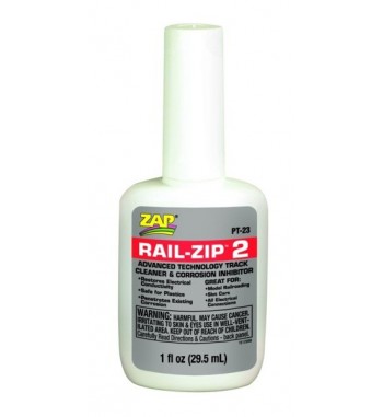 Liquido limpiador de railes RAIL-ZIP para trenes 30 ml