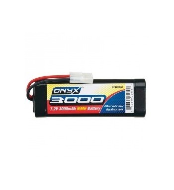Bateria NiMH 3000mAh 7.2V Tamiya Sub-C - DuraTrax Onyx